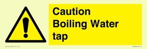 Caution Boiling Water Tap